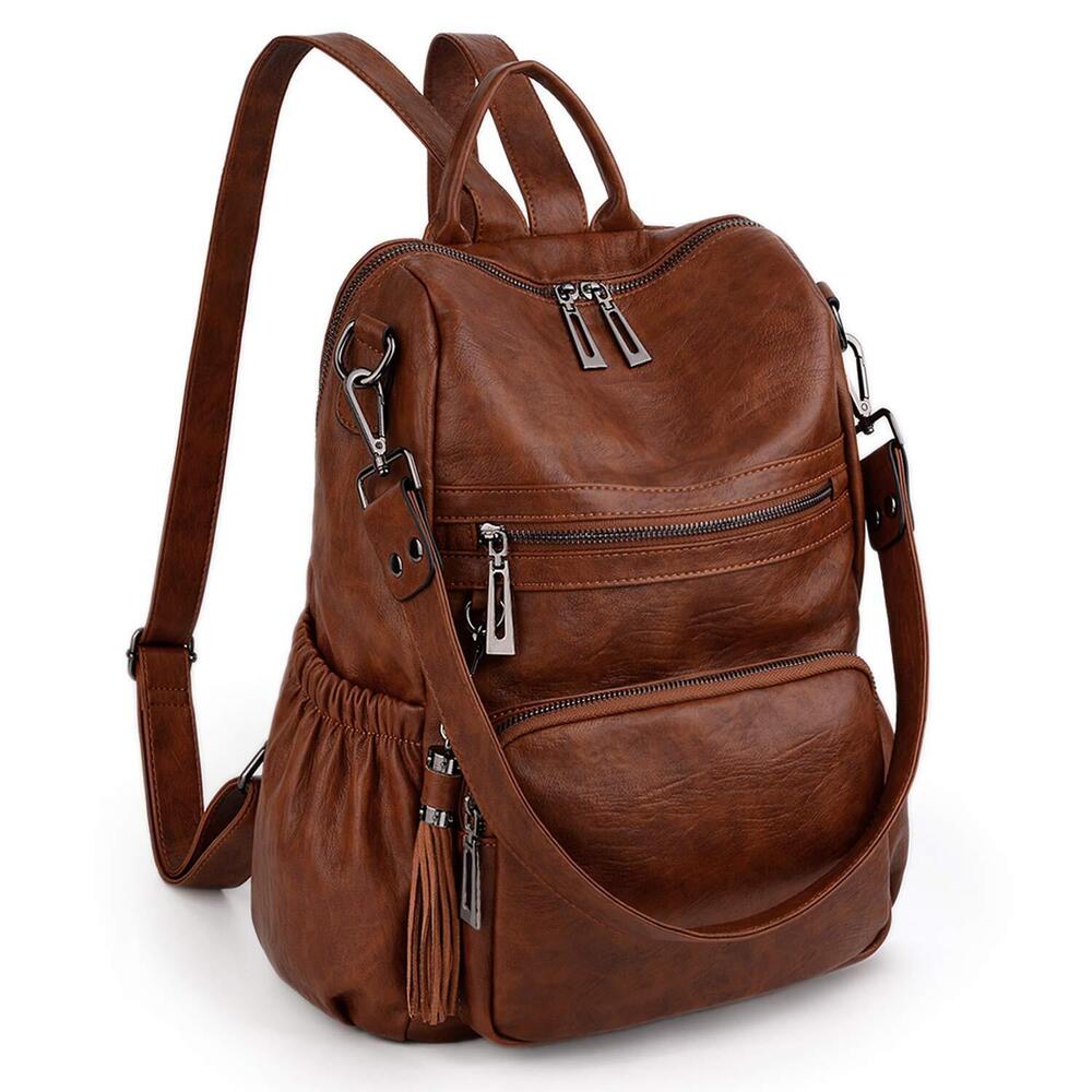 5247 Backpack Purse Leather Vegan Fashion Designer Rucksack Convertible